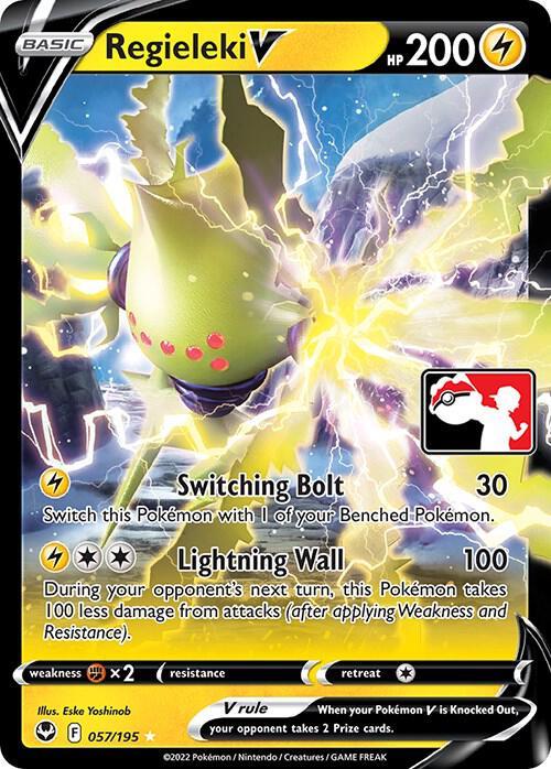 Silver Tempest Regieleki V [Prize-Pack] Pokémon card